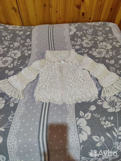 Свадебный жакет, авторская работа