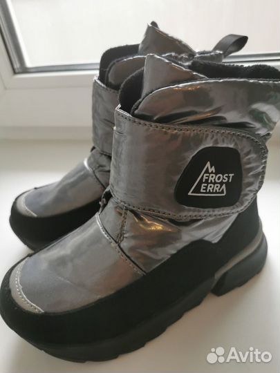 Сапожки на девочку 29р (зима)