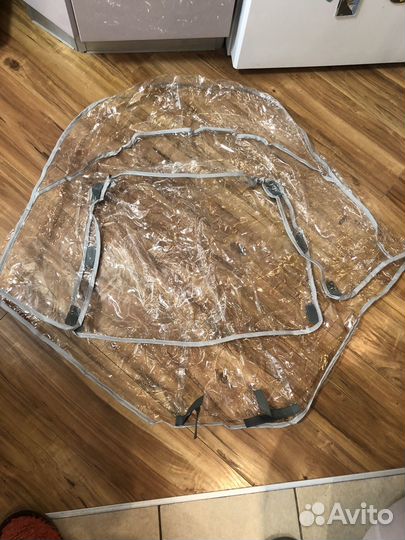 Дождевик на прогулочную коляску