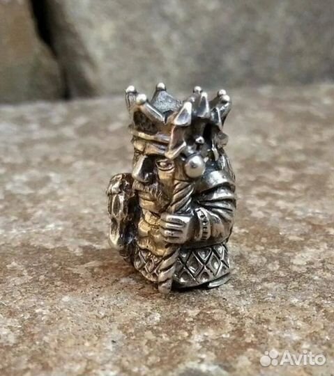 Бусина Темляк Брелок Посейдон Греческий Бог Моря
