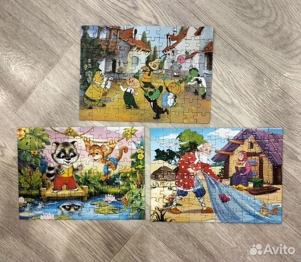 Пазлы разные пакетом