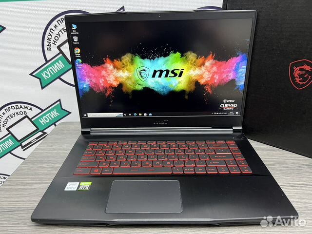 Топ MSI 2022 Core i7-10750 16Gb RTX3060 SSD512