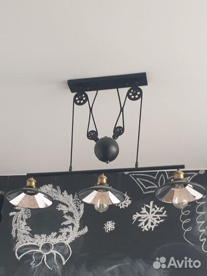 Светильник подвесной винтаж