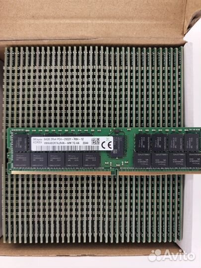 Hynix 2933 64 ecc Серверная DDR4