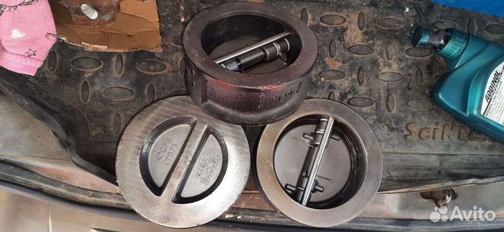 Обратный клапан поворотный CV16 ду 100, ду 150