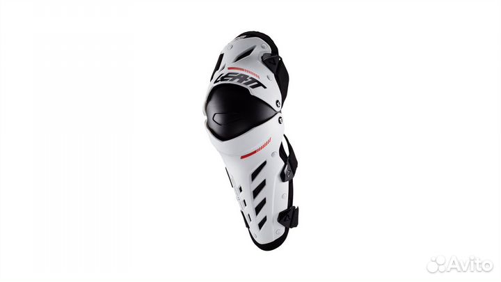 Leatt Dual Axis Knee & Shin Guard Junior Бело-черн