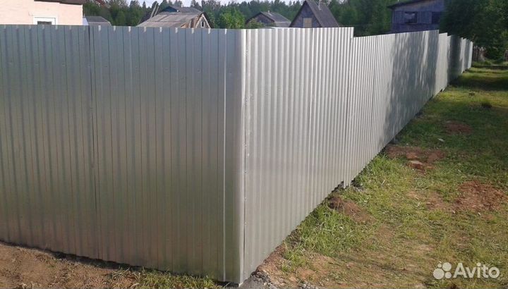 Забор из профлиста