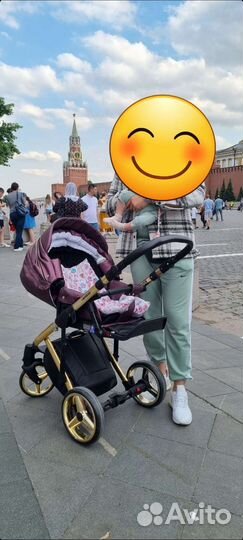 Коляска Adamex Chantal Deluxe 3 в 1