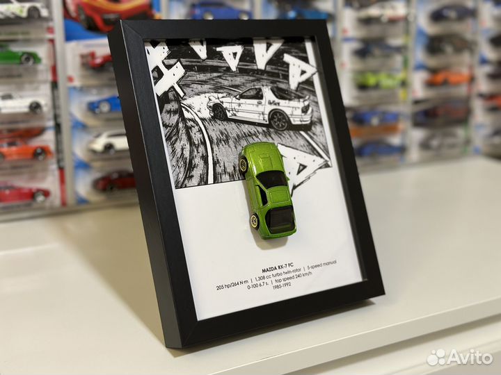 Рамка с Hot Wheels