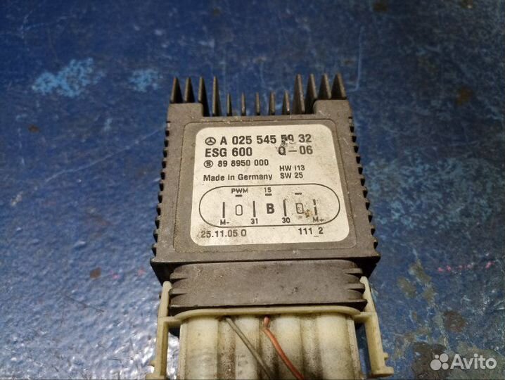 Эбу вентилятором Chrysler Crossfire