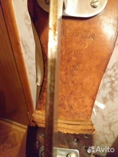 Советские чешские коньки р.22,5 нат.кожа