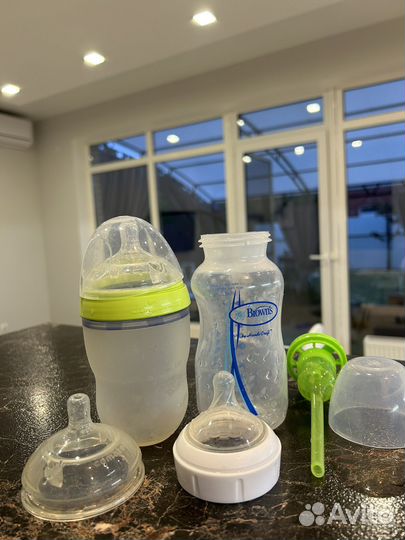 Бутылочка comotomo и dr Browns