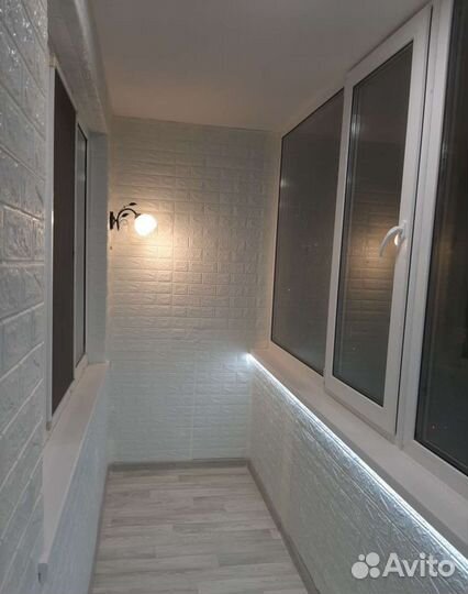 Отделка,обшивка,утепление лоджий и балконов