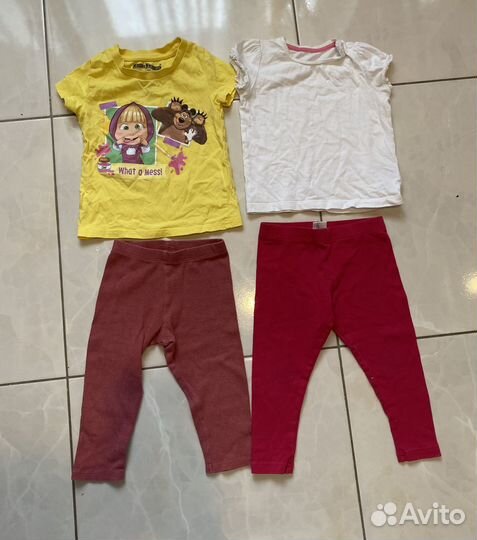 Вещи пакетом на девочку + куртка Некст