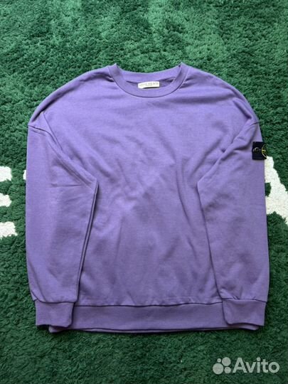 Свитшот stone island (purple) оригинал