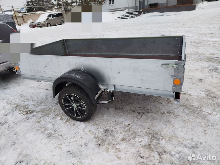 Прицеп 2,56м*1,33м Спартак легковой Цинк