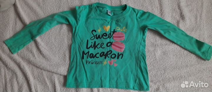 Лонгслив на девочку 104-110