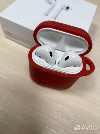 Беспроводные наушники apple airpods 2