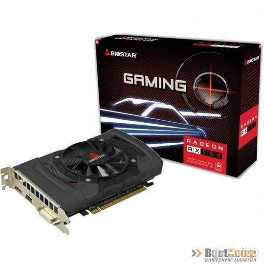 Видеокарта biostar RX550 4092Mb (4GB) VA5505RF41