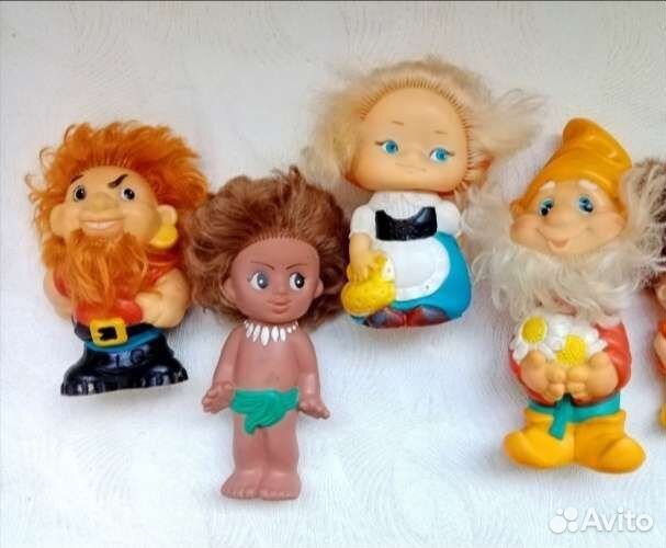 Кукла резиновая, пластиковая СССР