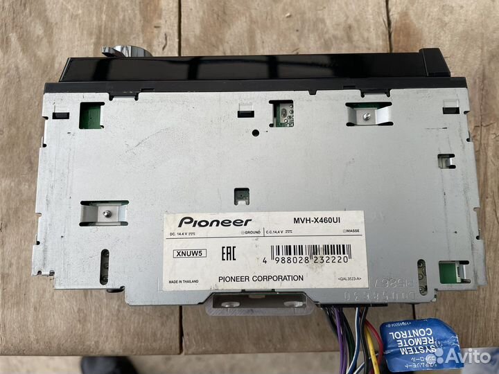 Автомагнитола Pioneer MVH-X460UI