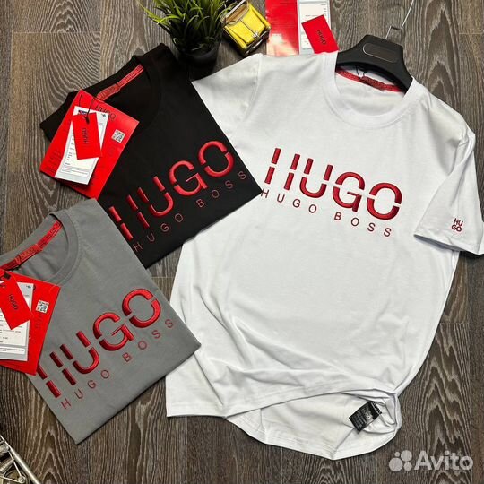 Футболка hugo boss premium