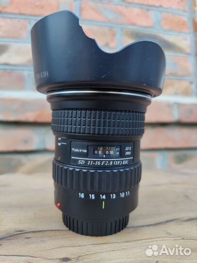 Tokina 11-16 2.8 Canon