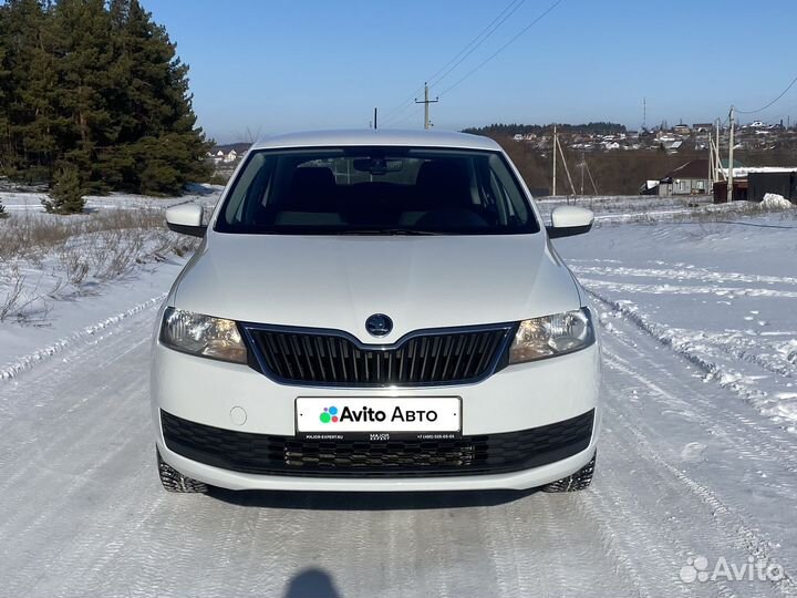 Skoda Rapid 1.6 МТ, 2019, 74 000 км
