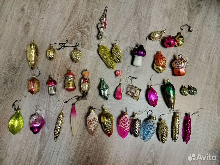 Елочные игрушки СССР