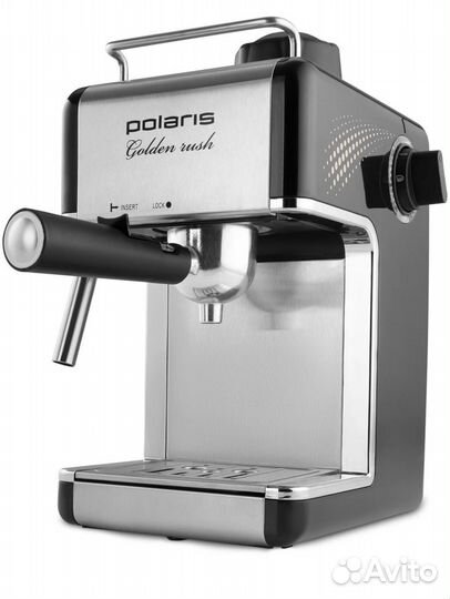 Кофеварка рожковая polaris pcm 4006а