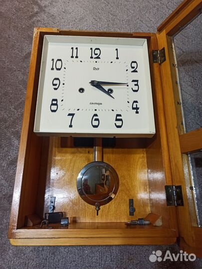 Часы настенные очз с боем