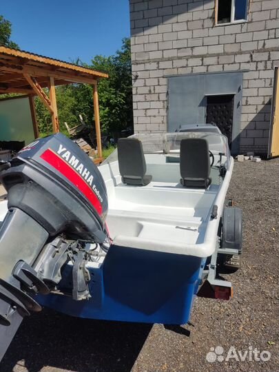 Лодка Астраханка Yamaha 40