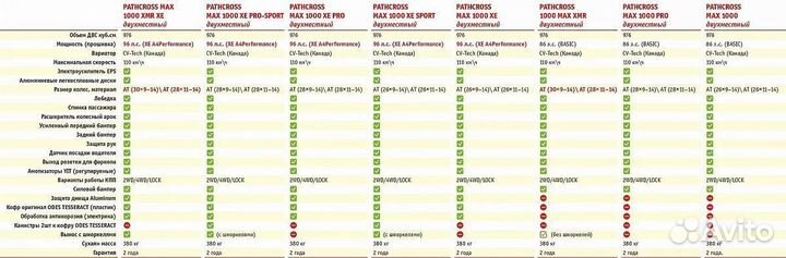 Квадроцикл aodes pathcross 1000 XE