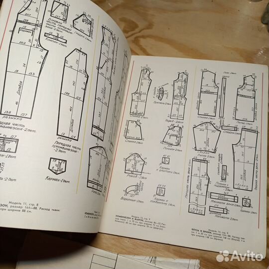 Журнал с выкройками детской одежды, 1983 г