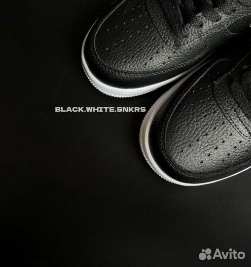 Кроссовки Nike Air Force 1 Black White