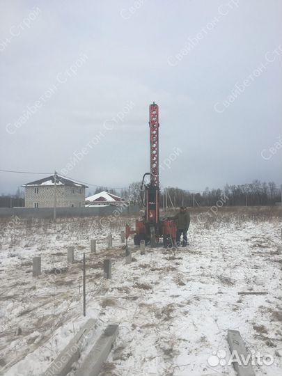 Забивные железобетонные сваи