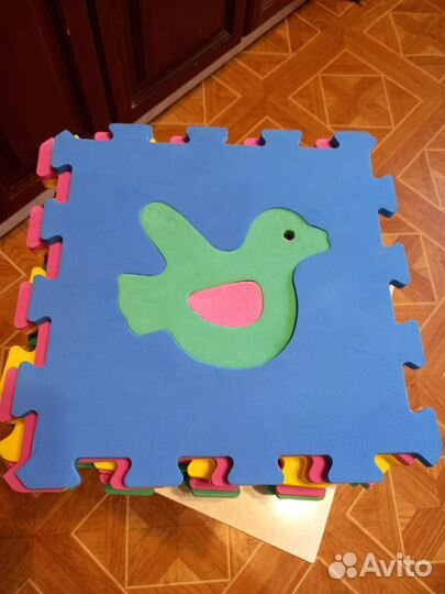 Развивающий коврик-пазл
