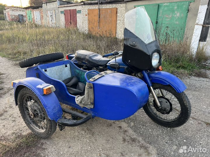 Урал с люлькой