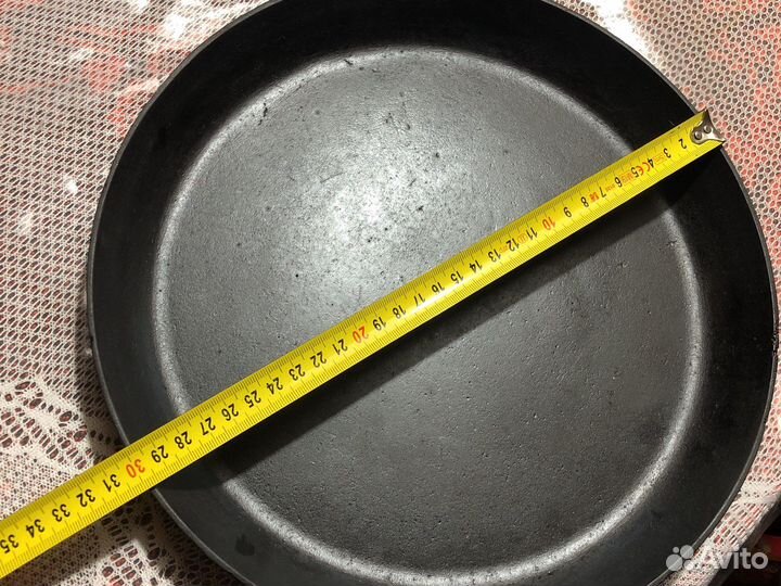 Сковорода старинная чугунная Куса
