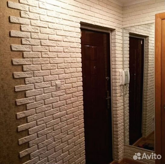 Отделка декоративным кирпичом