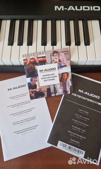 Midi клавиатура m audio keystation 88 MK3