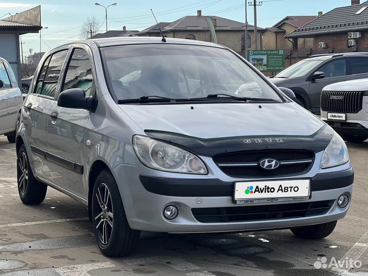 Hyundai Getz 1.4 МТ, 2010, 105 682 км