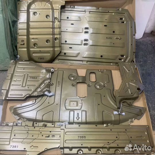 Защита днища LiXiang L9 Ultra 2,5 мм