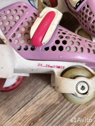 Коньки детские раздвижные
