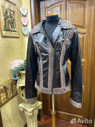 Кожаная куртка италия