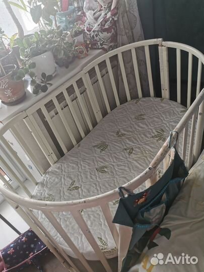 Детская кровать манеж