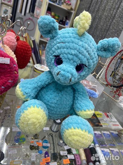 Дракоша мягкая игрушка ручной работы