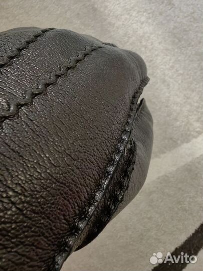 Перчатки из оленей кожи