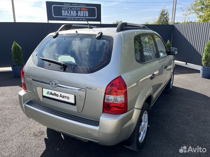 Hyundai Tucson 2.0 МТ, 2008, 192 360 км