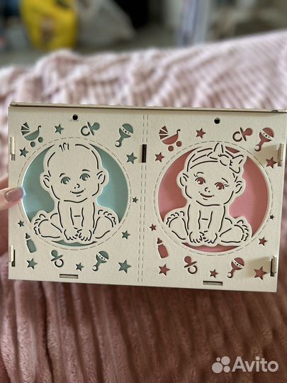 Сундук для денег мальчик/девочка